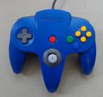 Originele Controller voor de Nintendo 64 Blauw, Spelcomputers en Games, Ophalen of Verzenden, Gebruikt
