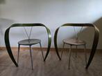 1 of 2 Cassina Revers stoelen Andrea Branzi, Huis en Inrichting, Stoelen, Ophalen, Gebruikt, Twee, Bruin