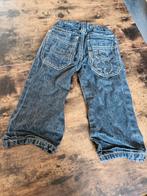 Donkerblauwe lange spijkerbroek Maat 92 h4, Broek, Onbekend, Zo goed als nieuw, Onbekend