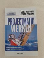 Projectmatig werken, Gert Wijnen en Peter Storm, Boeken, Studieboeken en Cursussen, Ophalen of Verzenden, Zo goed als nieuw, HBO