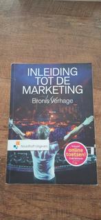 Bronis Verhage - Inleiding tot de marketing, Ophalen of Verzenden, Gelezen, HBO, Bronis Verhage