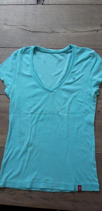 Shirt kapmouwtje blauw L Esprit beschikbaar voor biedingen