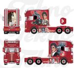 Tekno Scania Scarface longline, Hobby en Vrije tijd, Modelauto's | 1:50, Ophalen of Verzenden, Nieuw, Bus of Vrachtwagen, Tekno