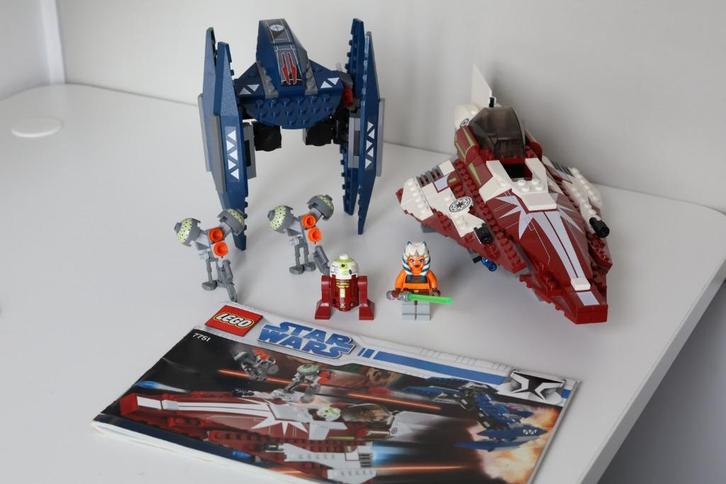 Lego 7751 Ahsoka's Starfighter and Vulture Droid, Kinderen en Baby's, Speelgoed | Duplo en Lego, Zo goed als nieuw, Lego, Complete set