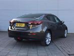 Mazda 3 2.0 GT-M | Leder | PDC | Cruise |, Auto's, Gebruikt, Zwart, 4 cilinders, Bruin