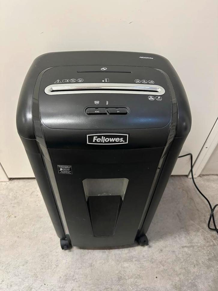 Fellowes Powershred 460Ms Papierversnipperaar, Diversen, Bureau-accessoires, Gebruikt, Ophalen