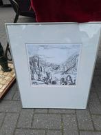Lithografie Victor linford  1940--2002, Ophalen of Verzenden