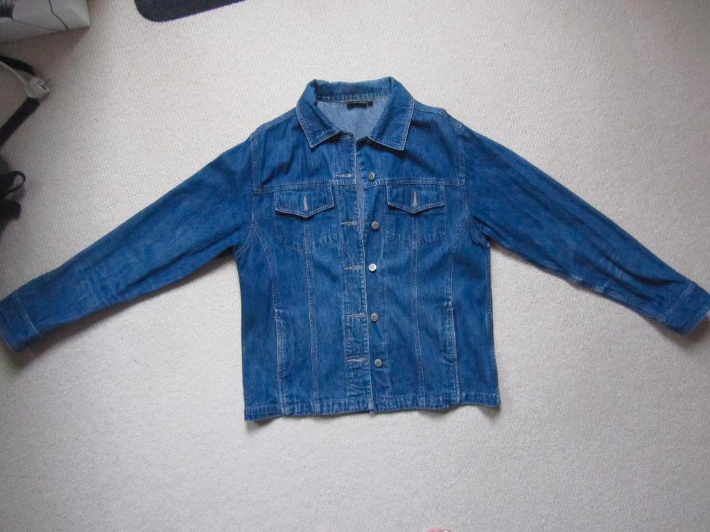 Jeans / Spijker Jack / Jasje XXL, Kleding | Dames, Grote Maten, Verzenden, Zo goed als nieuw, Blauw, Jasje of Colbert