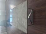 Salontafel en tv meubel steen marmer, Huis en Inrichting, 100 tot 150 cm, Zo goed als nieuw, Minder dan 50 cm, Rechthoekig