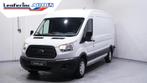 Ford Transit 2.2 TDCI 125 pk L3H2 Trend Airco, APK 10-2026 C, Euro 5, Gebruikt, Zwart, 4 cilinders