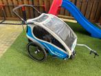 Qeridoo Kidgoo2 fietskar ; 2 kinderen, Gebruikt, Opvouwbaar, Qeridoo, Kinderkar