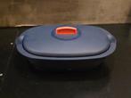 Tupperware bewaarbak met deksel, Ophalen of Verzenden, Gebruikt, Blauw, Bak of Kom