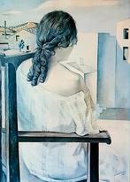 originele reproductie van Salvador Dali 70x50 op canvas doek, Ophalen of Verzenden