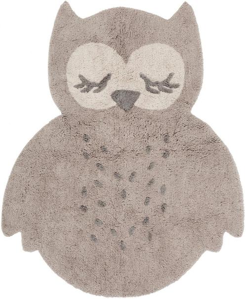 Sale Kindervloerkleed Vloerkleed Carpet Uil Taupe Nattiot, Kinderen en Baby's, Kinderkamer | Inrichting en Decoratie, Nieuw, Kleed of Kussen