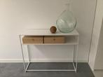 Sidetable wit 100x79x32cm, Huis en Inrichting, Tafels | Sidetables, 50 tot 100 cm, Ophalen of Verzenden, Zo goed als nieuw, Metaal