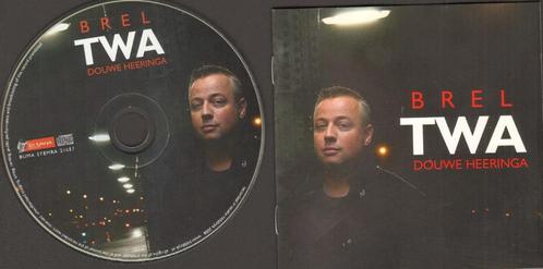 DOUWE HEERINGA Brel Twa JACQUES BREL 12 track CD, Cd's en Dvd's, Cd's | Overige Cd's, Zo goed als nieuw, Ophalen of Verzenden