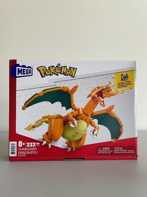 MEGA Pokemon Charizard Lego Construction Set - NIEUW!, Hobby en Vrije tijd, Verzamelkaartspellen | Pokémon, Nieuw, Overige typen