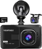 VERTREX Dashcam voor Auto 1080P Full HD - Voor en Achter, Ophalen of Verzenden, Zo goed als nieuw