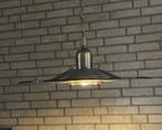 Hanglamp (metaal) met glasplaat, Ophalen, Zo goed als nieuw, Glas, 75 cm of meer