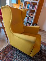 Gele fauteuil, Huis en Inrichting, Fauteuils, Ophalen, Gebruikt, 75 tot 100 cm
