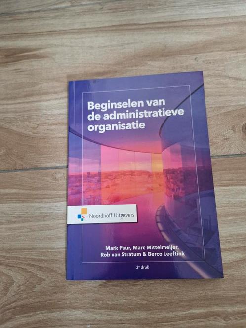Administratieve Organisatie - Studieboek, Boeken, Studieboeken en Cursussen, Zo goed als nieuw, HBO, Ophalen of Verzenden