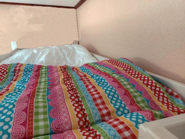 solide hoogslaper, Huis en Inrichting, Slaapkamer | Stapelbedden en Hoogslapers, Gebruikt, Hoogslaper, 100 cm, 200 cm, Eenpersoons