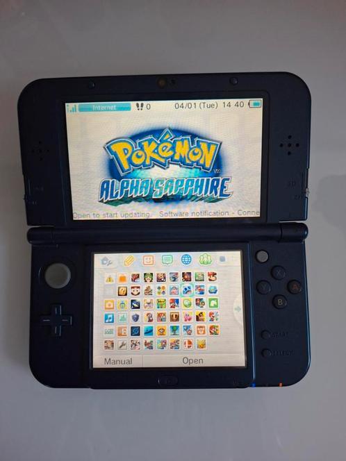 New Nintendo 3ds xl + 41 Spellen, Spelcomputers en Games, Games | Nintendo 2DS en 3DS, Zo goed als nieuw, 1 speler, Vanaf 3 jaar