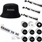 Vrijgezellenfeest set Groom to Be 22-delig, Kleding | Heren, Trouwkleding en Trouwaccessoires, Nieuw, Ophalen of Verzenden, Accessoires