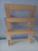 Tijdschriften rek/lectuur rek hout, Ophalen, Zo goed als nieuw
