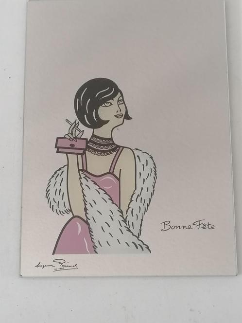 vintage spiegeltje fifties - rockabilly, Antiek en Kunst, Curiosa en Brocante, Verzenden