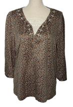 Mc.Gregor blouse-top, top, satijn, taupe, Mt. 44 / L, McGregor, Overige kleuren, Verzenden, Maat 42/44 (L)