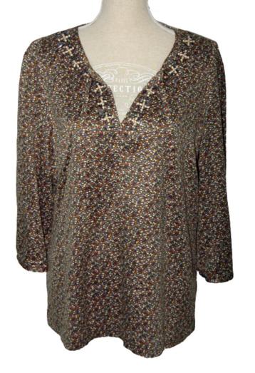 Mc.Gregor blouse-top, top, satijn, taupe, Mt. 44 / L beschikbaar voor biedingen