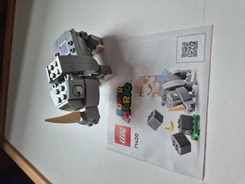 Lego mario Rambi de neushoorn - 71420 beschikbaar voor biedingen