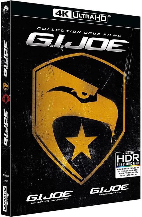 G.I. Joe: The Rise of Cobra en Retaliation. 4 K UHD. Nieuw., Cd's en Dvd's, Blu-ray, Nieuw in verpakking, Actie, Boxset, Ophalen of Verzenden