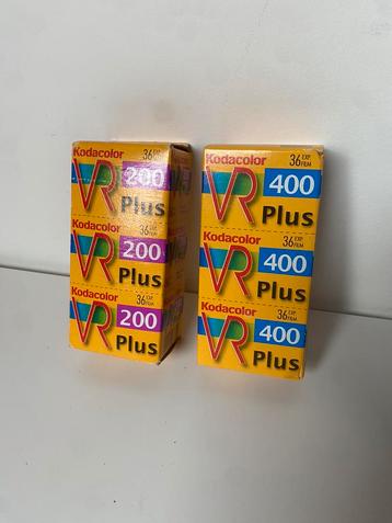 Kodak Kodacolor Plus VR 200 en 400 iso beschikbaar voor biedingen