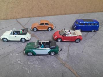 Volkswagen H0 voertuigen (5 stuks) beschikbaar voor biedingen