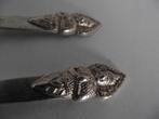 2 stuks vintage Boeddha lepeltje 10 cm Thailand 1950-60 p st, Ophalen of Verzenden