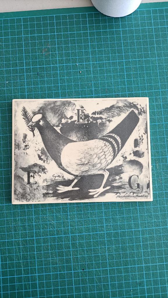 sphinx vintage tegel top maastricht 1981 Charles Eyck, Antiek en Kunst, Antiek | Wandborden en Tegels, Ophalen of Verzenden