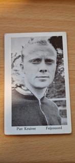Piet Kruiver Voetbalplaatje 1963 - FEYENOORD, Ophalen of Verzenden, Gebruikt, Feyenoord, Poster, Plaatje of Sticker