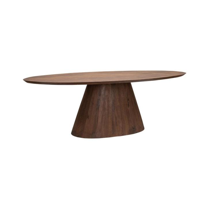 Eettafel Premana ovaal-LIVINN ZEVENAAR, Huis en Inrichting, Tafels | Eettafels, Nieuw, Ovaal, Overige houtsoorten, Ophalen of Verzenden