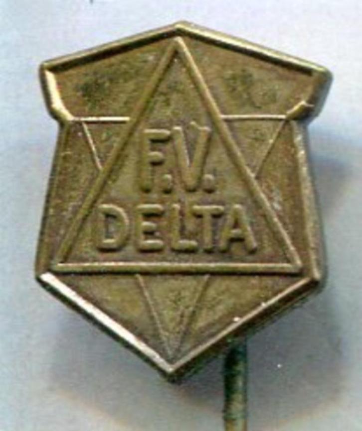 F.V. Delta postzegelvereniging koper speldje ( W_031 ), Verzamelen, Speldjes, Pins en Buttons, Zo goed als nieuw, Speldje of Pin