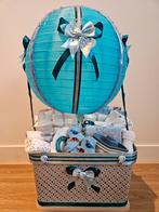 Luchtballon thema blauw/zilver kraam cadeau/baby shower, Kinderen en Baby's, Nieuw, Ophalen of Verzenden, Kraamcadeau