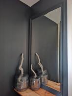 Spiegel, Huis en Inrichting, Woonaccessoires | Spiegels, Ophalen, Zo goed als nieuw, Rechthoekig, Minder dan 100 cm