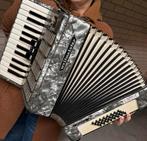Weltmeister Stella Accordeon - Toetsaccordeon, Gebruikt, Met riemen, Overige formaten, Weltmeister