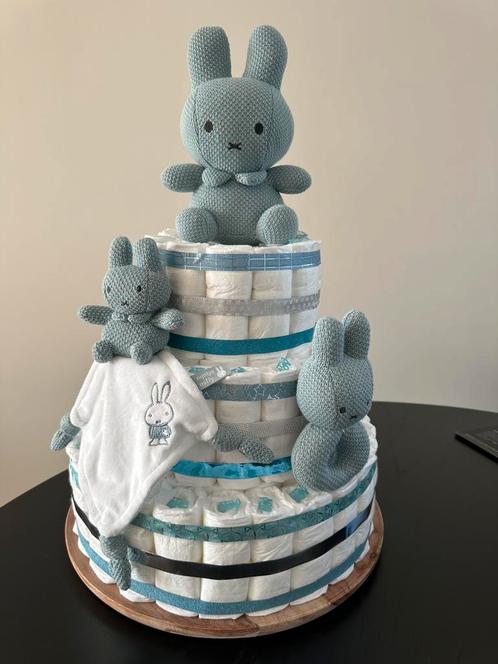 Prachtige Nijntje Luiertaart, Kinderen en Baby's, Kraamcadeaus en Geboorteborden, Nieuw, Kraamcadeau, Ophalen of Verzenden