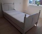 80x200 1 persoonsbed met onderschuifbed incl 2 matrassen, 85 tot 100 cm, Gebruikt, Ophalen of Verzenden, Lattenbodem