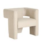 Set twee fauteuils wehkamp beige stof nous living chavi, Ophalen, Zo goed als nieuw, 75 tot 100 cm, Stof