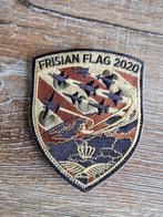 Patch | Frisian Flag 2020, Verzamelen, Ophalen of Verzenden, Luchtmacht, Nederland, Embleem of Badge