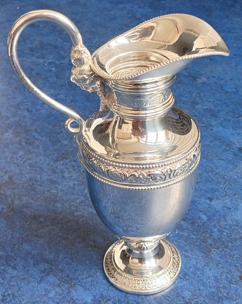 Zilveren Romeinse waterkan antiek 925 zilver, Antiek en Kunst, Antiek | Goud en Zilver, Zilver, Ophalen of Verzenden