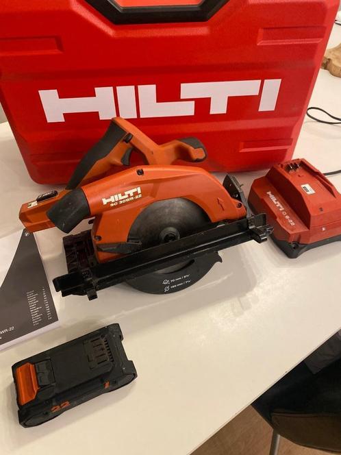 Hilti cirkelzaag set twv 1225€ - 2024 Nieuw model, Doe-het-zelf en Verbouw, Gereedschap | Zaagmachines, Zo goed als nieuw, Cirkelzaag